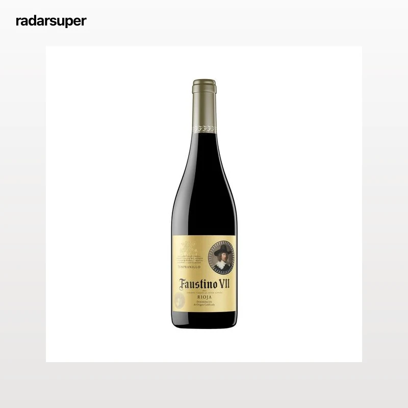 FAUSTINO VII Vino tinto con D.O. Ca. Rioja botella 75 cl.