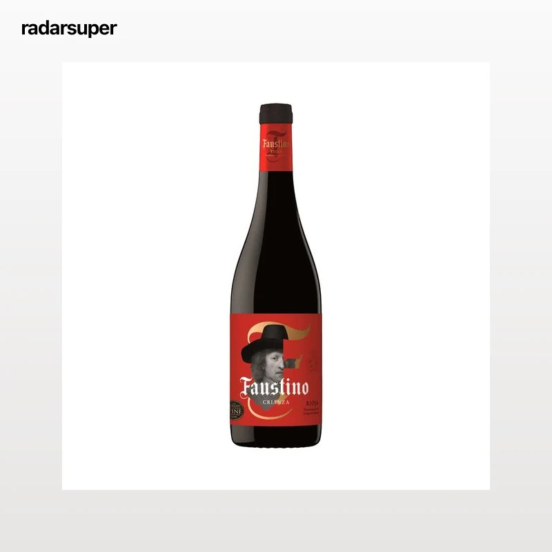 FAUSTINO Vino tinto crianza con D.O. Ca. Rioja botella 75 cl.