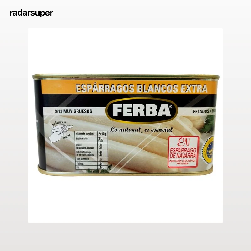 FERBA Espárragos 9/12 500 g.