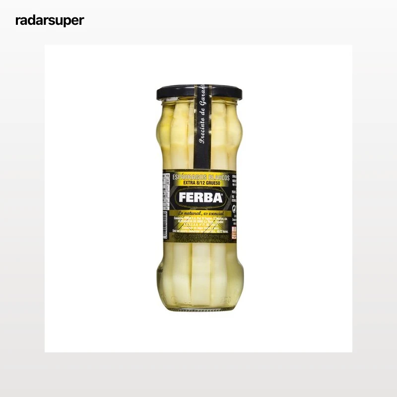 FERBA Espárragos D.O.P Navarra 8/12 frutos 345 g.
