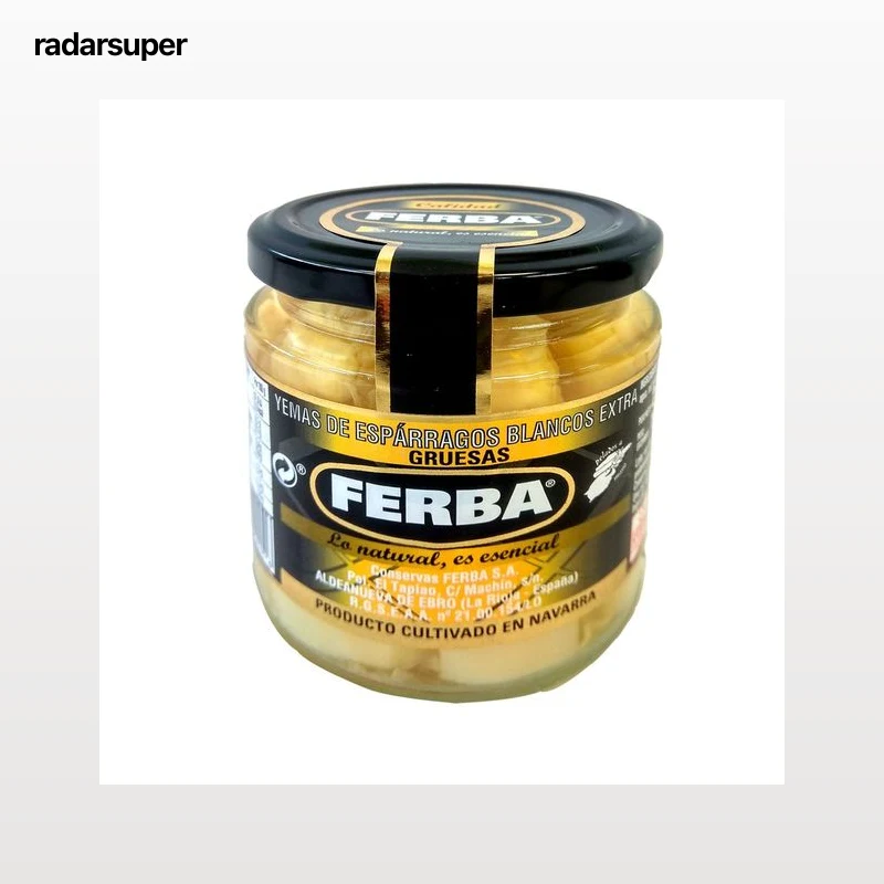 FERBA Espárragos yemas gruesas D.O.P Navarra 270 g.