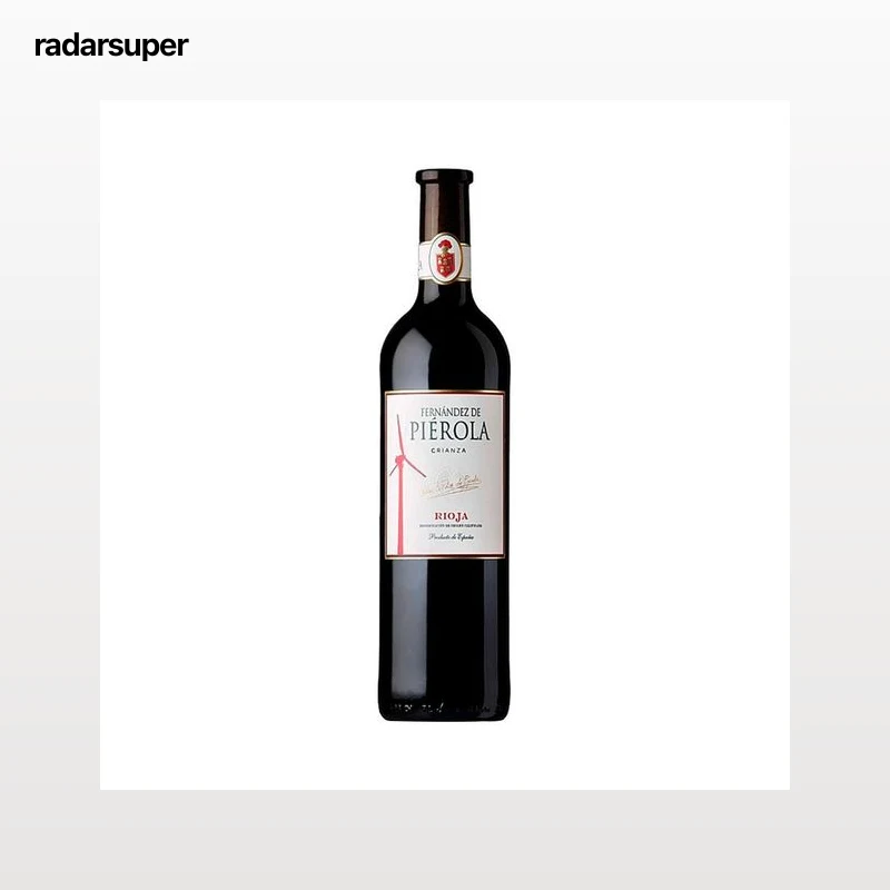 FERNÁNDEZ DE PIÉROLA  Vino tinto crianza con D.O. Ca. Rioja FERNÁNDEZ DE PIÉROLA botella de 75 cl.
