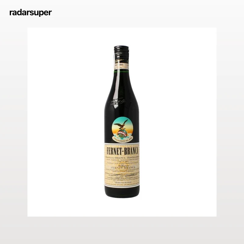 FERNET BRANCA Licor italiano FERNET BRANCA botella de 70 cl.