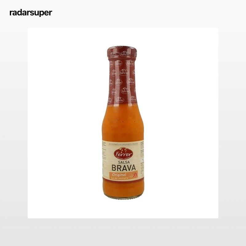 FERRER Salsa brava especial patatas frasco de 250 g.