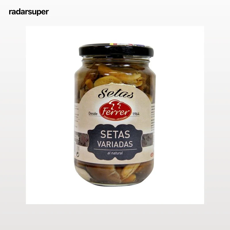 FERRER Setas variadas al natural frasco de 200 g.