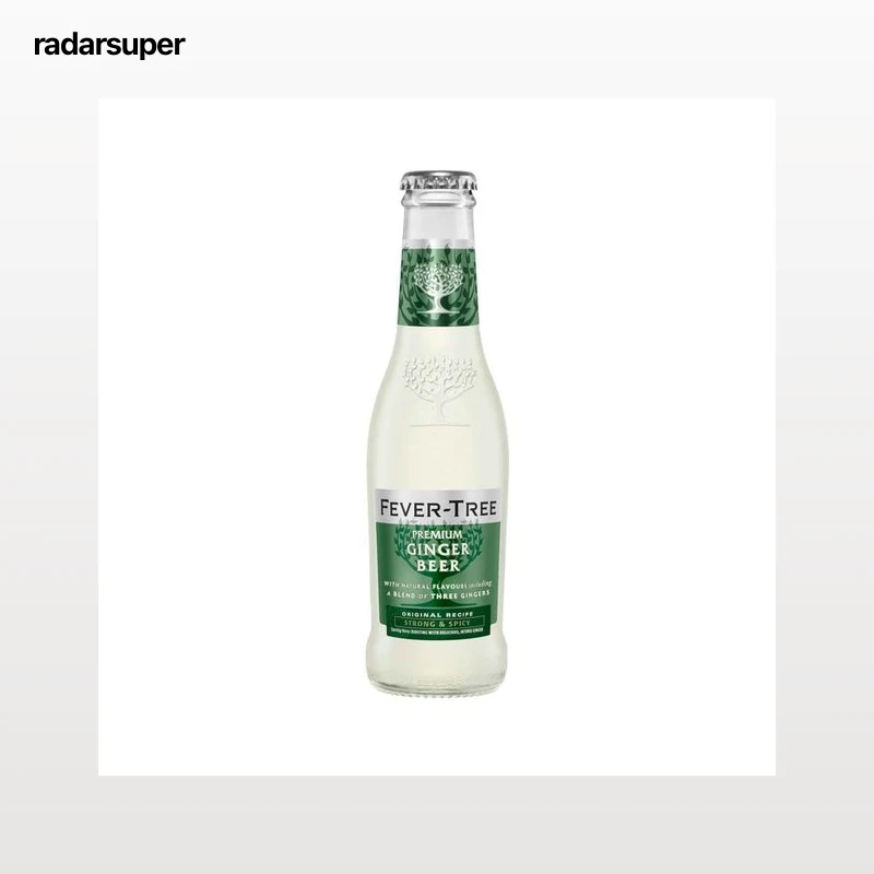 FEVER-TREE Tónica sabor cerveza ginger premium 20 cl.
