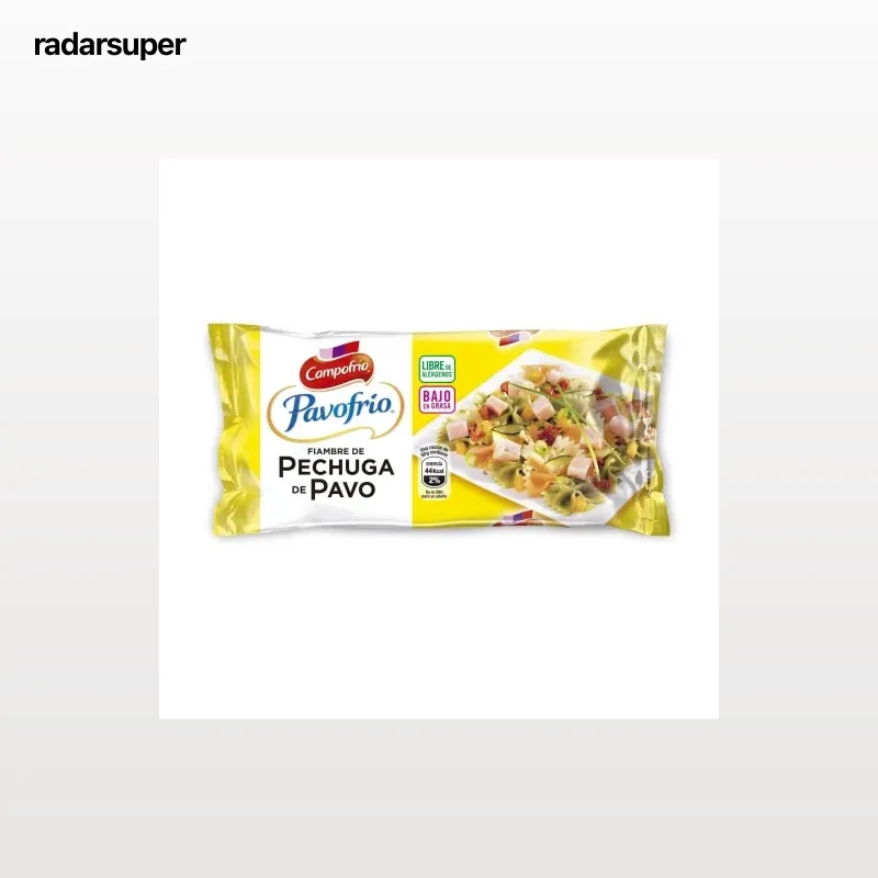 Fiambre de pechuga de pavo Mini Pavofrío Campofrío sin gluten y sin lactosa 340 g