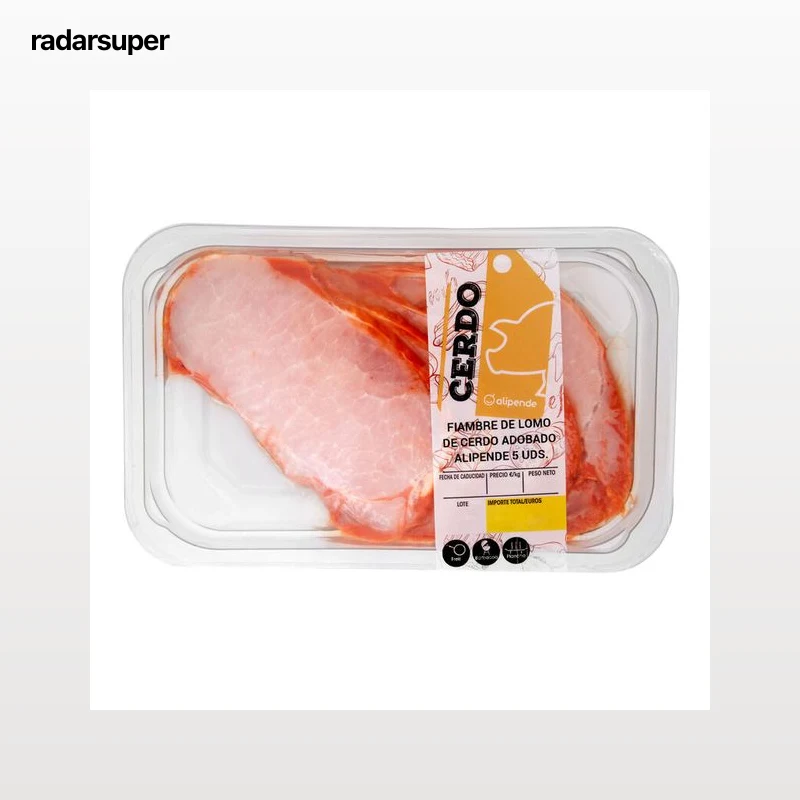 Fiambre de lomo adobado Alipende 300g aproximadamente