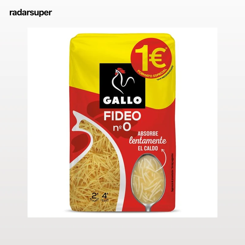 Fideo N.º 0 Gallo 400 g