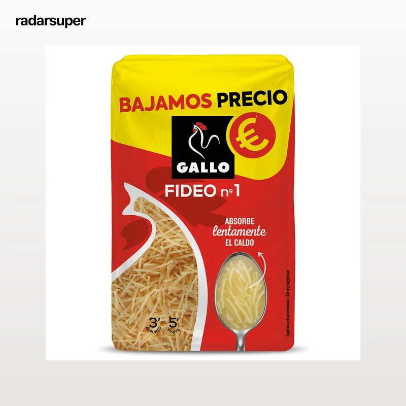 Fideo N.º 1 Gallo 400 g