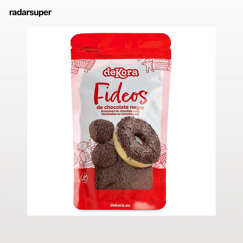 Fideos de chocolate negro Dekora 100 g