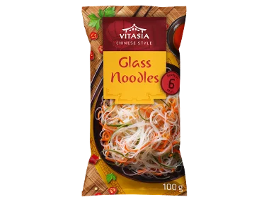 Fideos de cristal