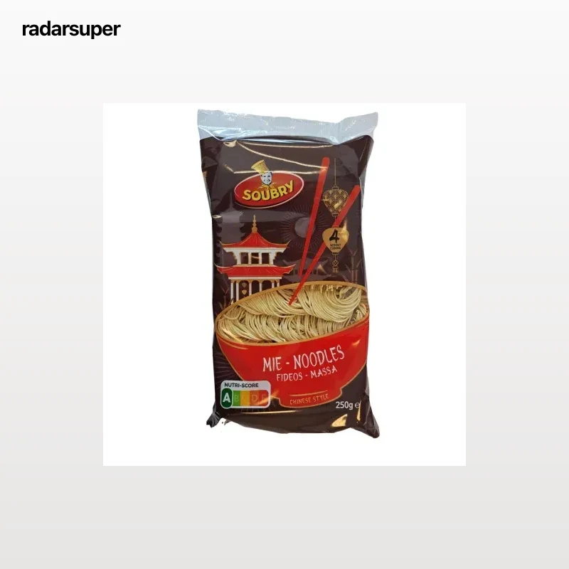 Fideos instantaneos chinos Soubry 250 g.