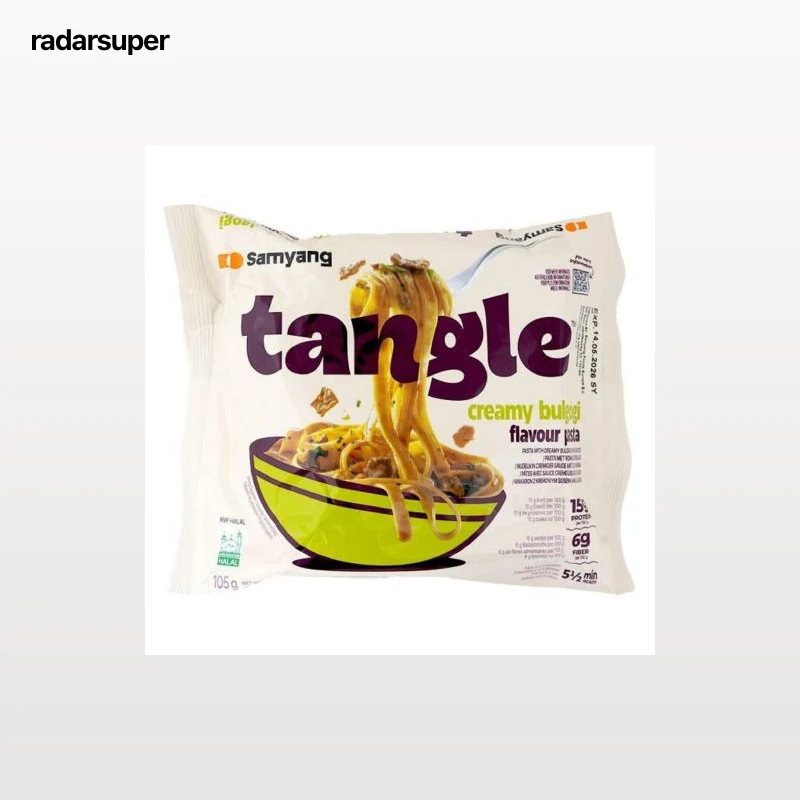 Fideos instantáneos con crema bulgogi Tangle Samyang 105 g.