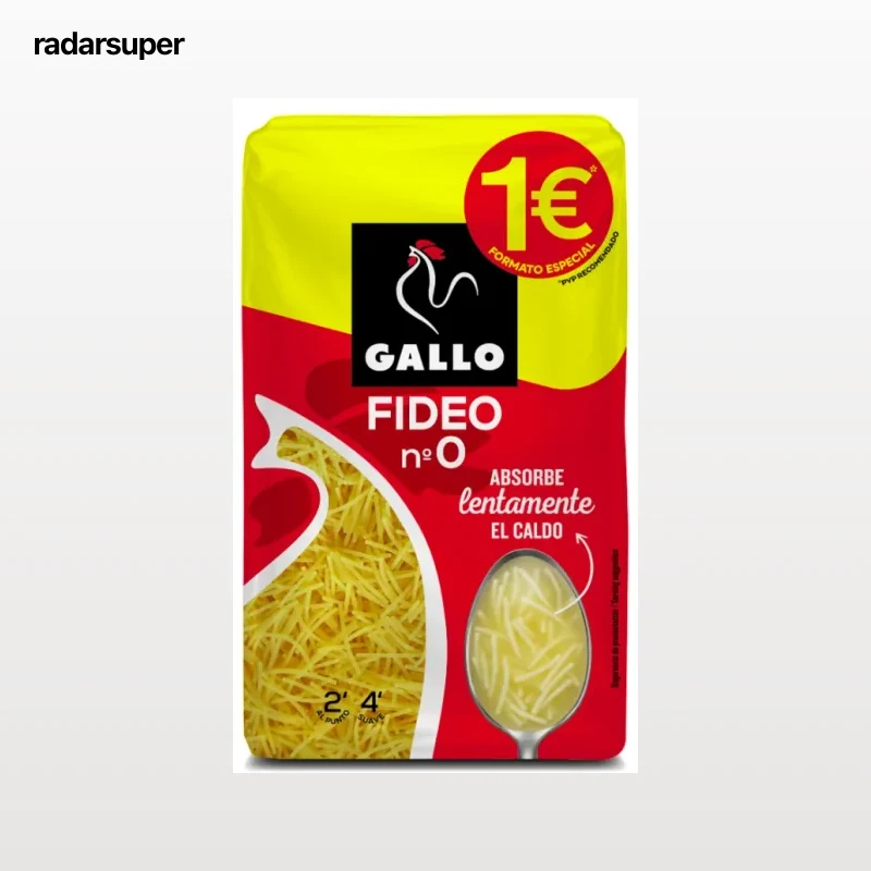 Fideos nº0 Gallo 400 gr