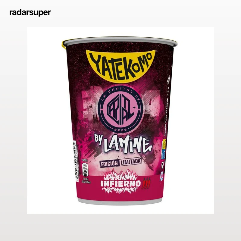 Fideos orientales by Lamine Yatekomo Infierno vaso XL 81g