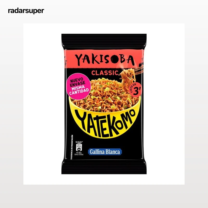 Fideos orientales clásico gallina blanca Yakisoba 2u