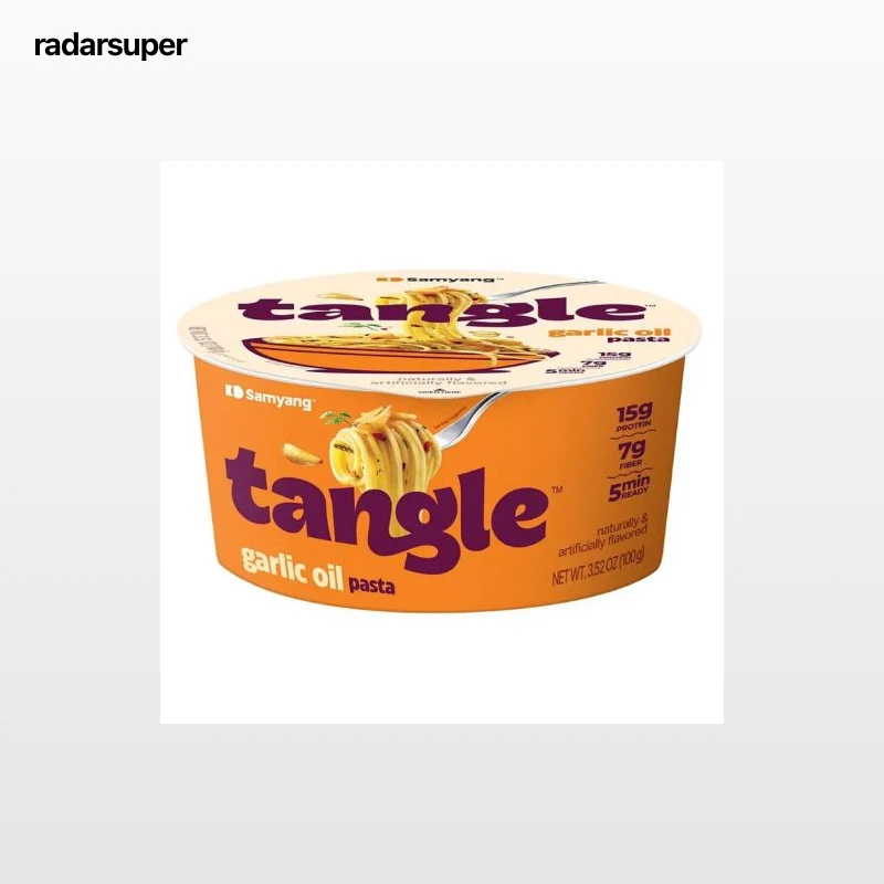 Fideos orientales con salsa de ajo y aceite Tangle Bowl 100 g.