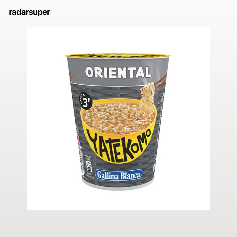 Fideos orientales oriental Gallina Blanca yatekomo 61g