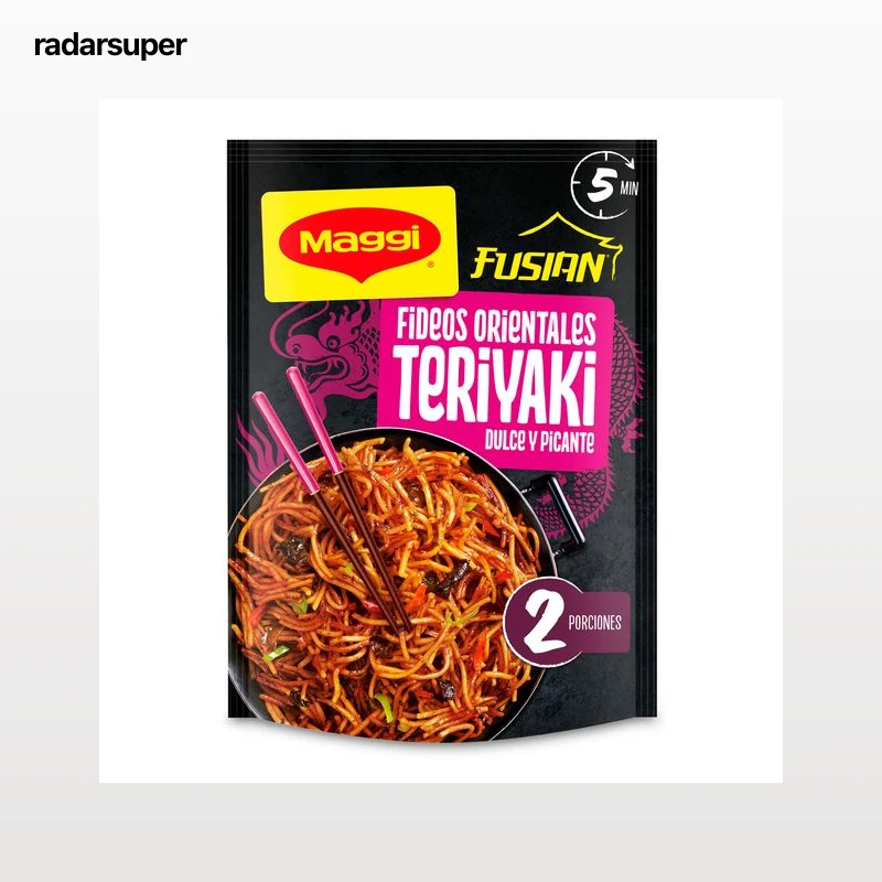 Fideos orientales teriyaki Fusian Maggi 130 g