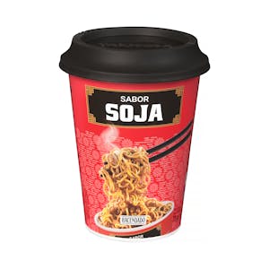 Fideos orientales Yakisoba sabor soja