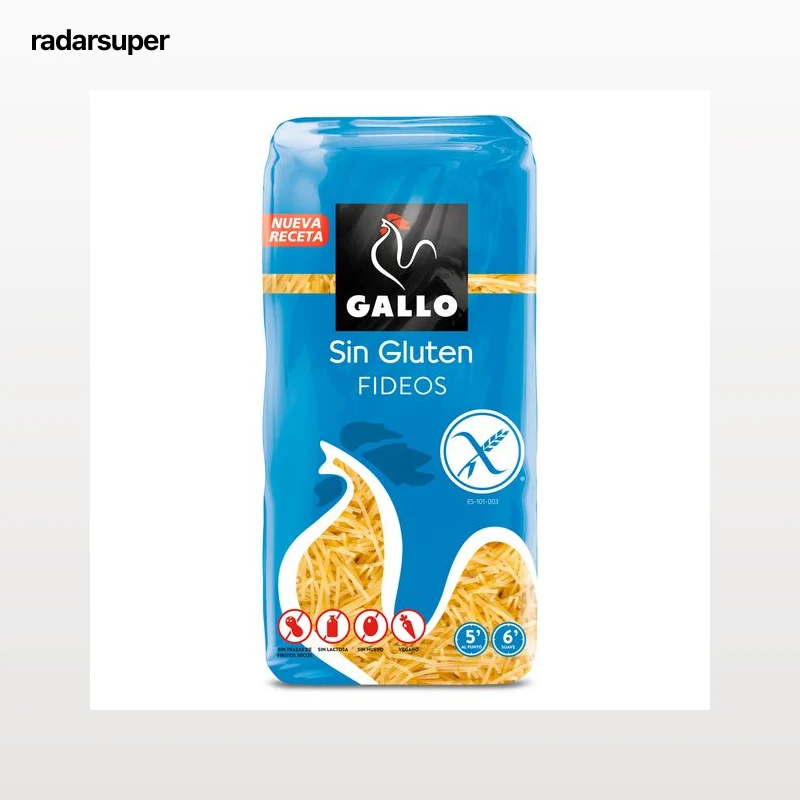 Fideos sin gluten Gallo 450 g