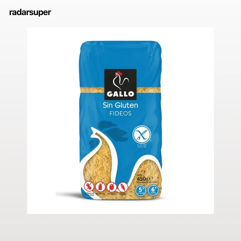 Fideos sin gluten Gallo 450g