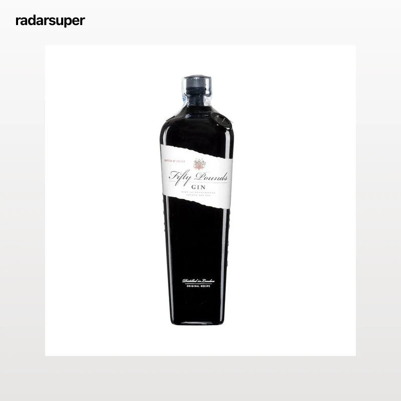 FIFTY POUNDS Ginebra inglesa tipo London dry gin 70 cl.