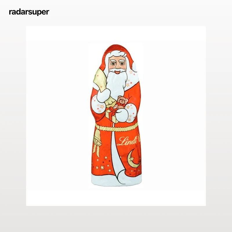 FIgurita de chocolate con leche con forma de Santa Claus LINDT 70 g.