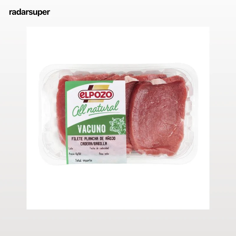 Filete de añojo plancha All Natural ElPozo 350g aproximadamente