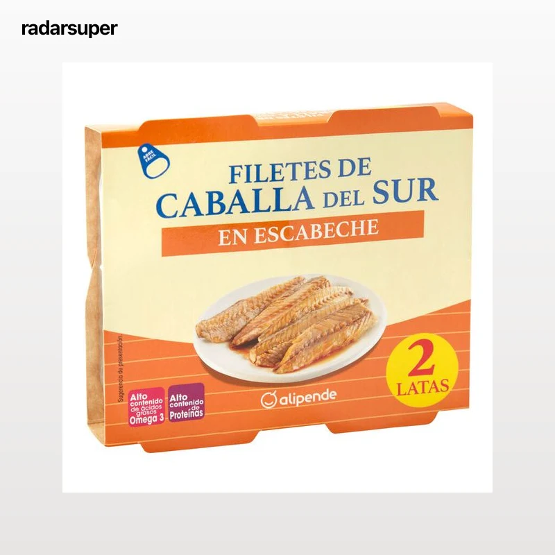 Filete de caballa Alipende pack-2 en escabeche