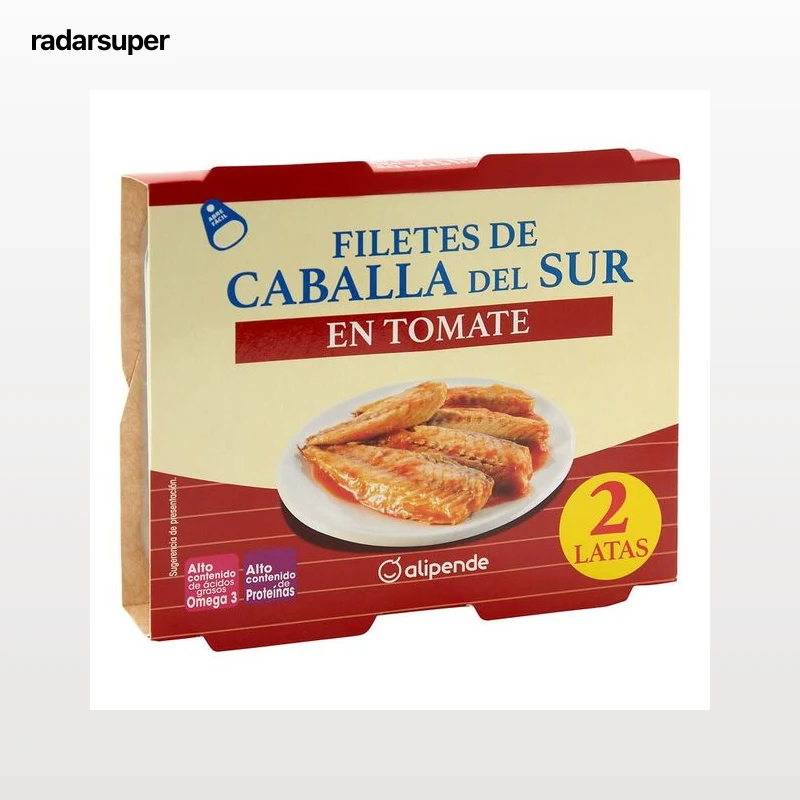 Filete de caballa Alipende pack 2 en tomate