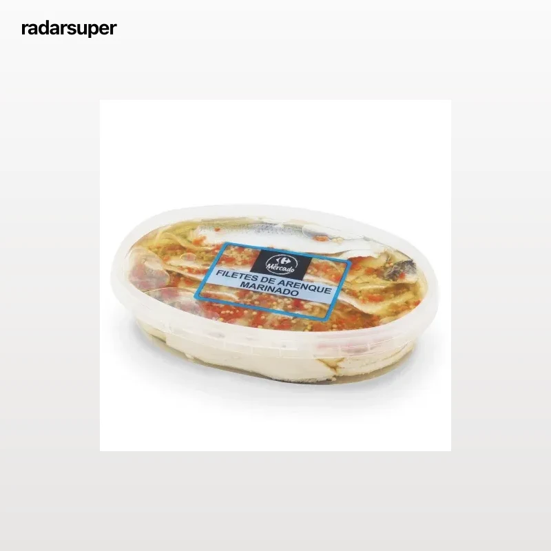 Filete de arenque marinado Carrefour El Mercado 170 g