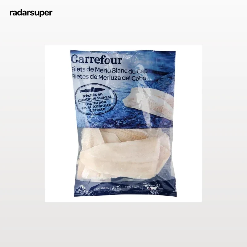 Filete de Merluza del Cabo Carrefour 600 g.