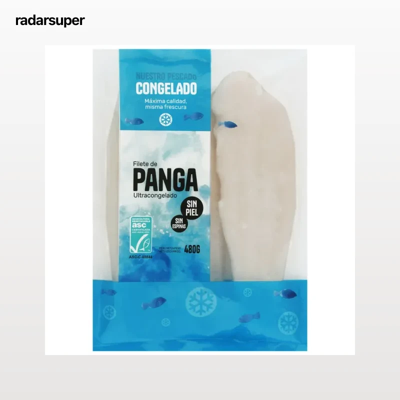 Filete de Panga sin piel 480g