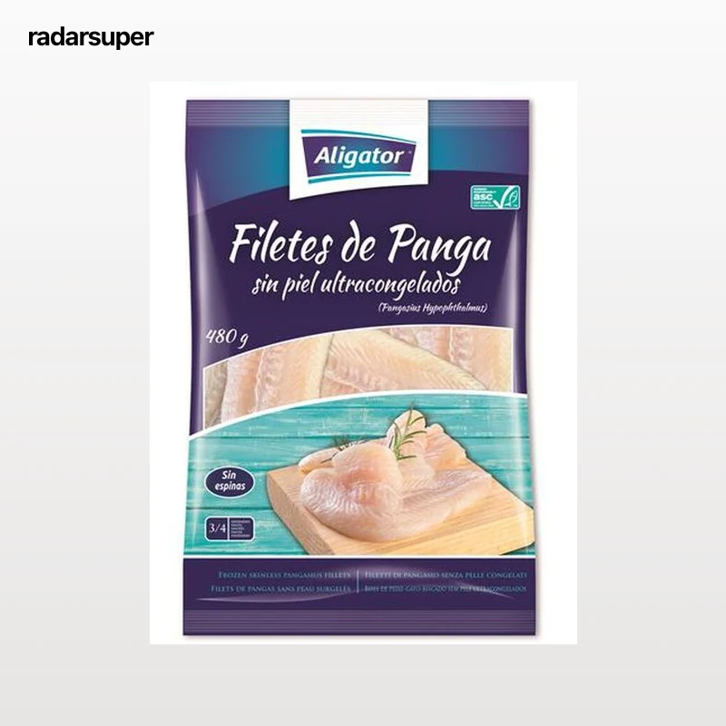 Filete de panga sin piel Aligator 480g