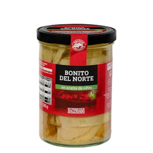 Filetes de bonito del norte en aceite de oliva
