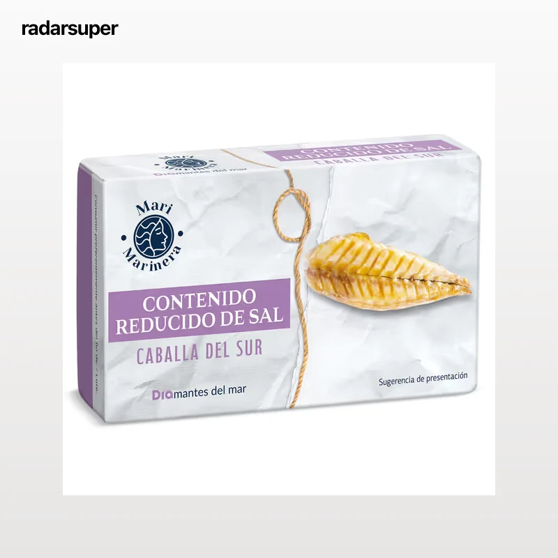 Filetes de caballa en aceite de oliva bajo en sal Dia Mari Marinera 85 g