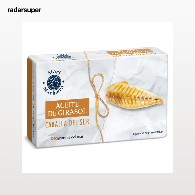 Filetes de caballa del sur en aceite de girasol Dia Mari Marinera 85 g