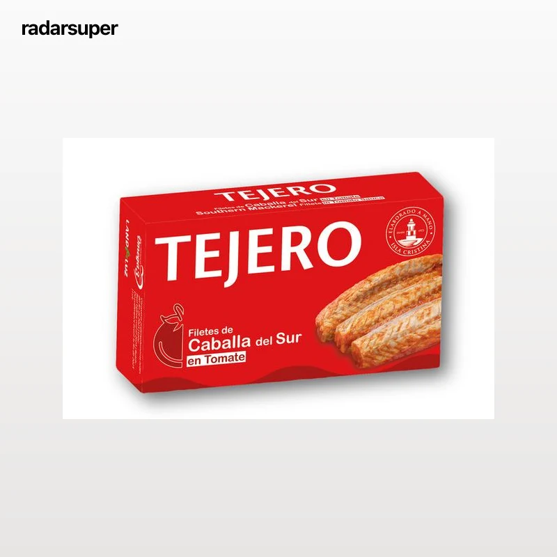 Filetes de caballa del sur en tomate Tejero 80g