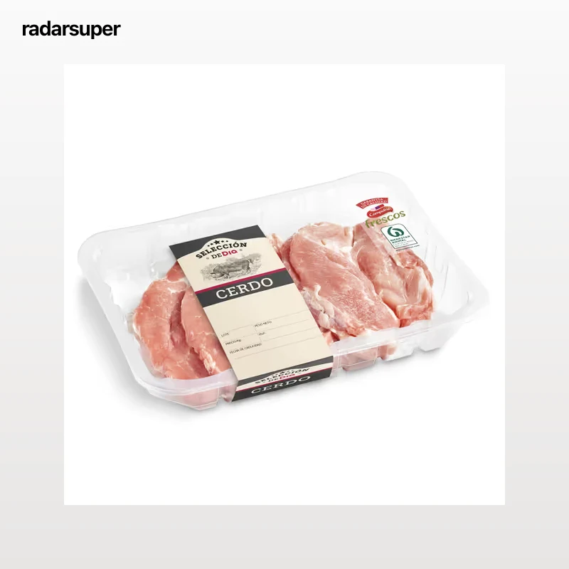 Filetes de cabeza de lomo de cerdo Selección de Dia 700 g aprox.