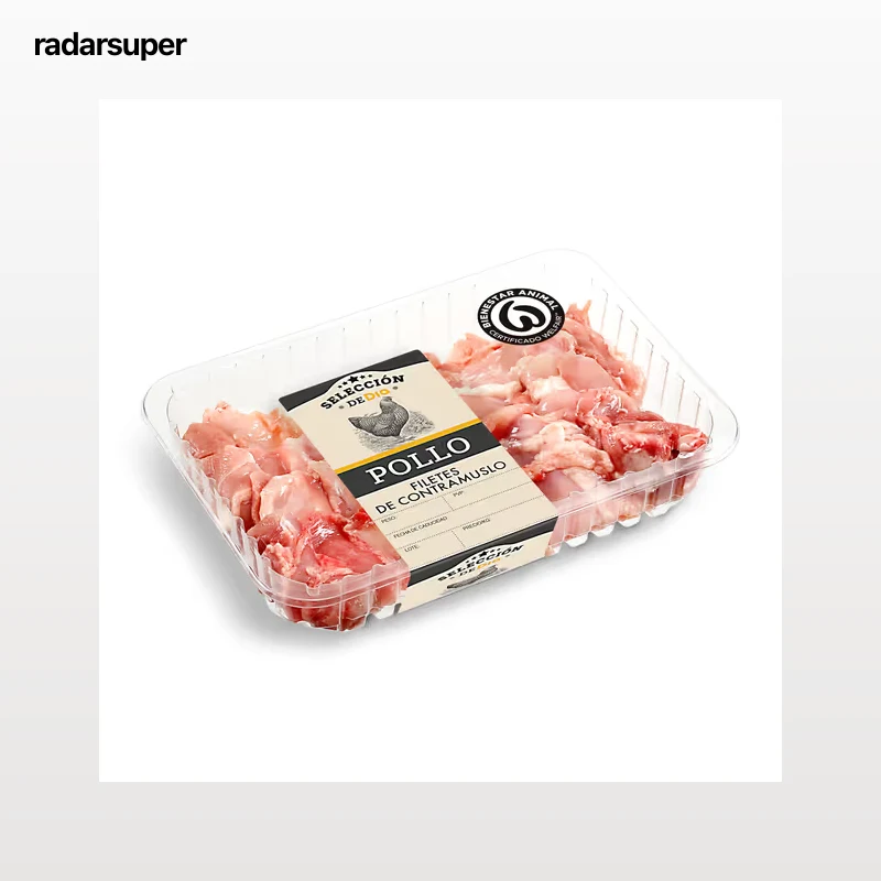 Filetes de contramuslo de pollo Selección de Dia 600 g aprox.