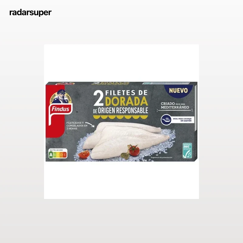 Filetes de dorada Findus 200 g.