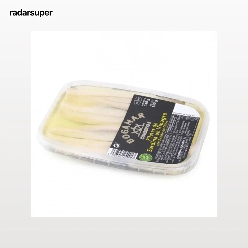 Filetes de sardina en vinagre con aceite de oliva 100 g