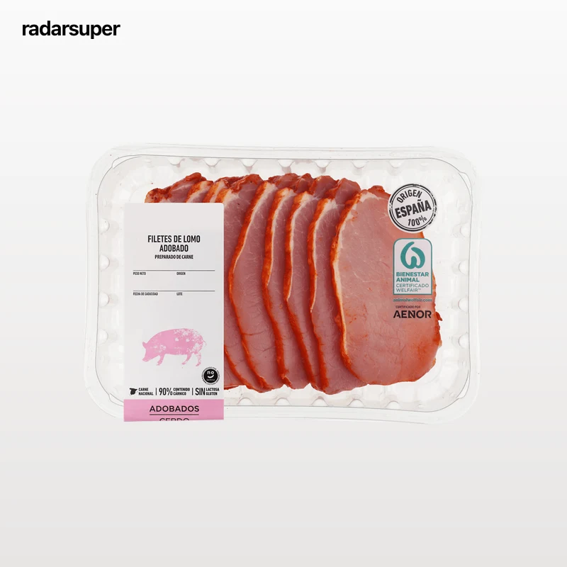Filetes de lomo adobados