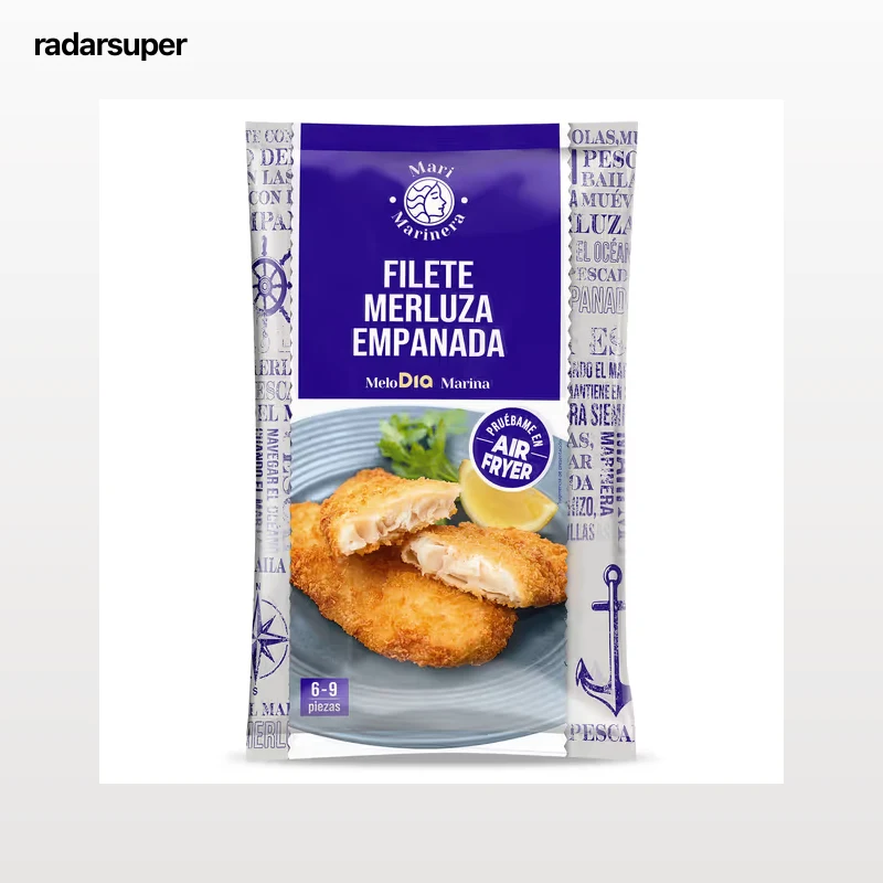 Filetes de merluza empanados Dia Mari Marinera 600 g