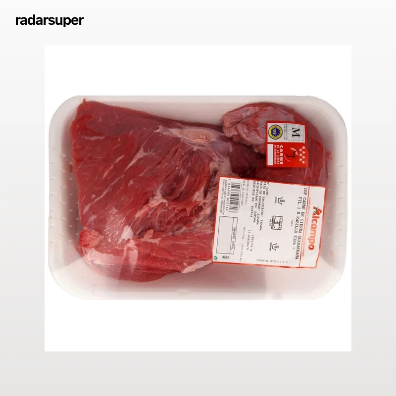Filetes de rabillo de 1ª B de vacuno IGP carne de la Sierra de Guadarrama, especial cocer, asar o guisar
