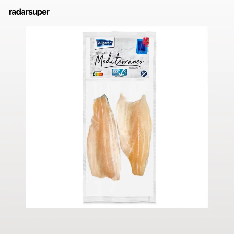 Filetes de trucha con piel ASC Aligator 180 g