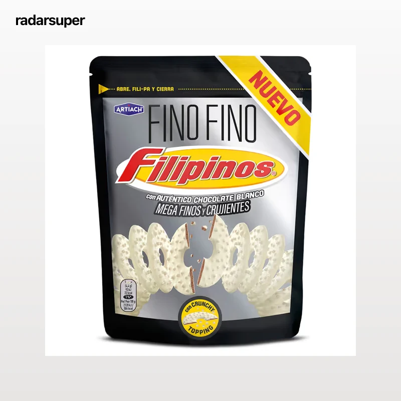 Filipinos chocolate blanco finos 87 g