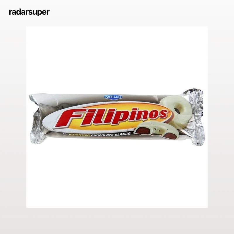 FILIPINOS Galletas con chocolate blanco 128 g.